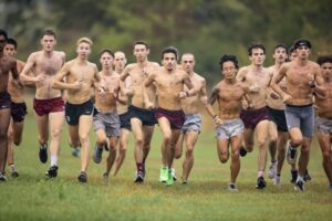 Running at Dale Watts Cross Country Course